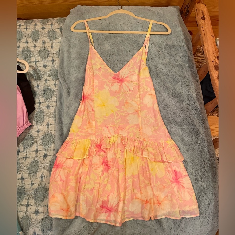 Loveshack fancy mini dress